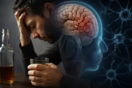 Consumo habitual de alcohol reduce la salud cerebral