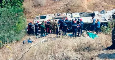 Accidente de autob�s en Argelia.