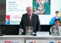 Eduardo Gonz�lez Via�a reivindica el legado de Manuela S�enz en su nueva novela presentada en la FIL Lima 2026