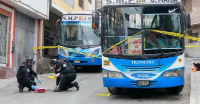 Conductores de Translima paralizan operaciones por atentado