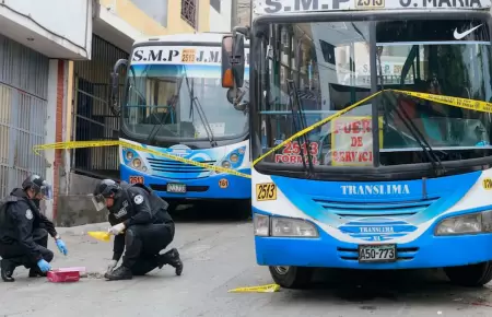 Conductores de Translima paralizan operaciones por atentado