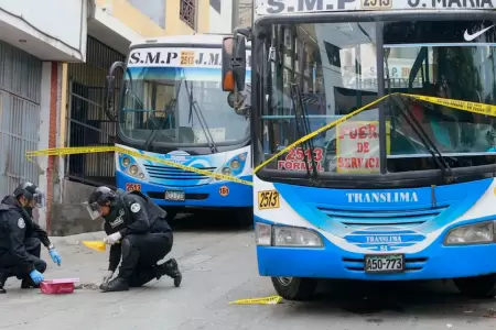 Conductores de Translima paralizan operaciones por atentado
