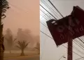 Ica: vientos Paracas provocan tormenta de arena y obligan a suspender vuelos de avionetas