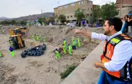 Callao: ejecutan trabajos preventivos en el río Chillón ante posible impacto del Fenómeno El Niño