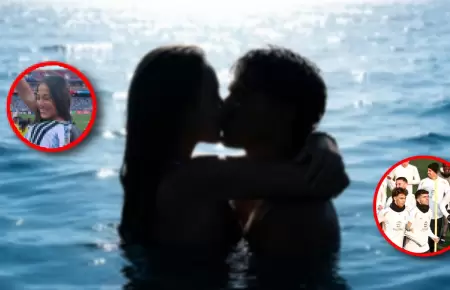 La pareja fue captada por medios internacionales.