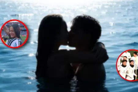 La pareja fue captada por medios internacionales.