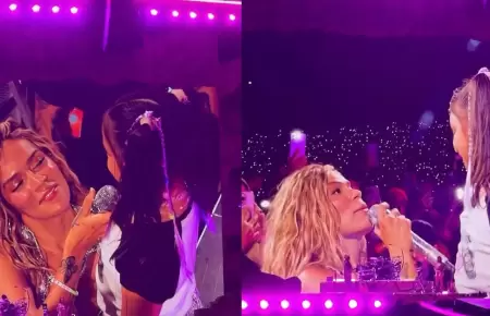 Karol G es sorprendida por ni�a que le pide cantar un tema de Shakira