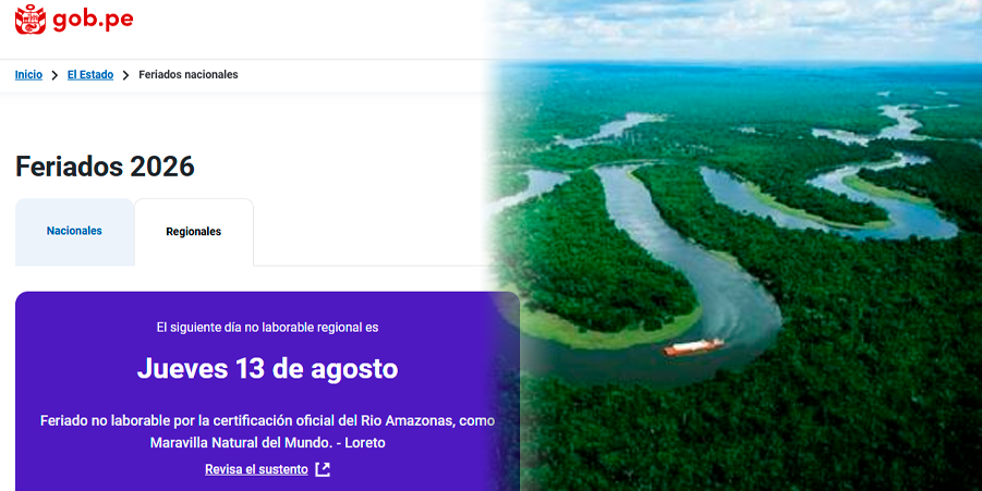 Calendario 2026: D�a no laborable el 13 de agosto.