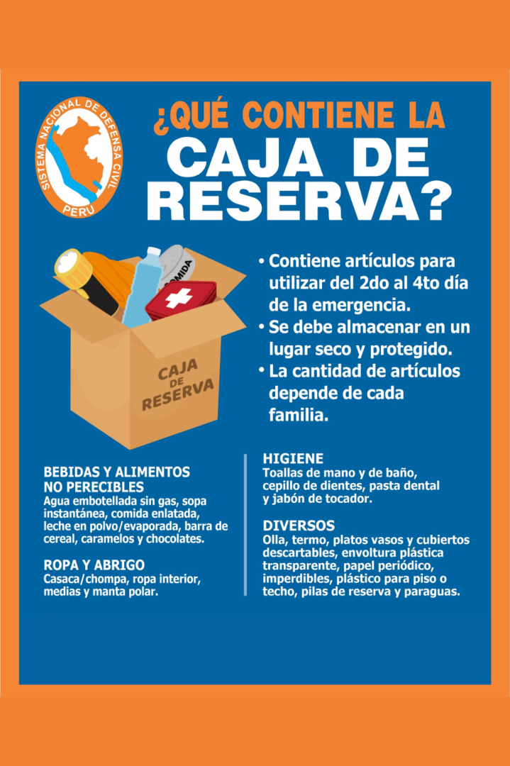 Caja de reserva