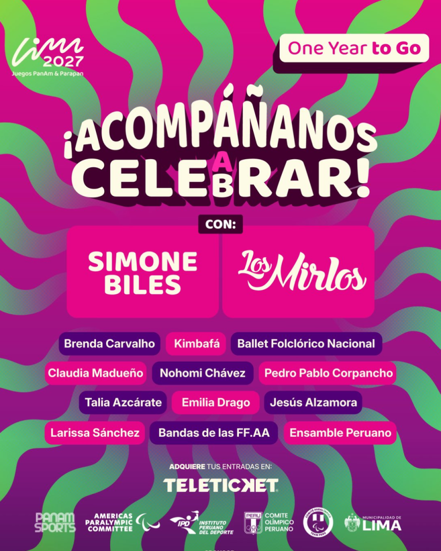 Este jueves 6 de agosto comienza el conteo regresivo a Lima 2027