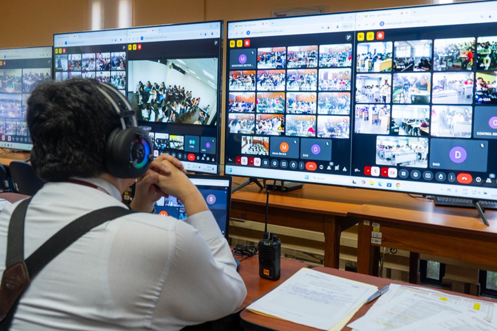 UNI emplea videovigilancia para evitar posibles plagios.