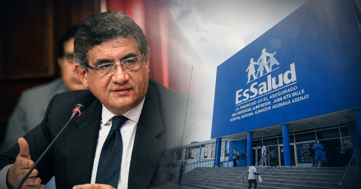 Ministro Sheput exhorta a Contraloría a supervisar caos en EsSalud