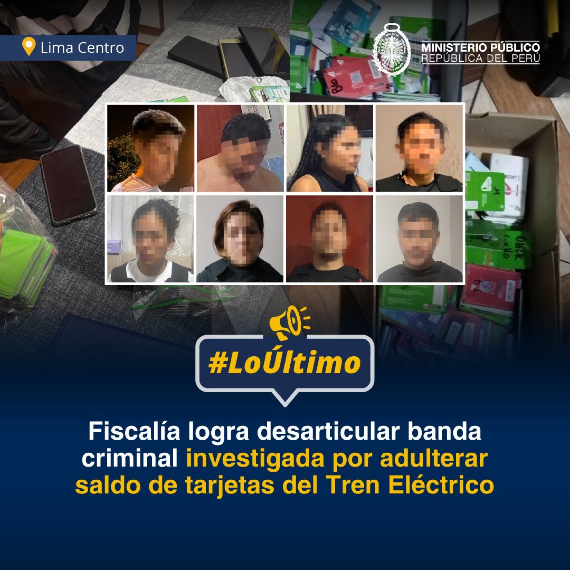Publicación del Ministerio Público en sus redes sociales