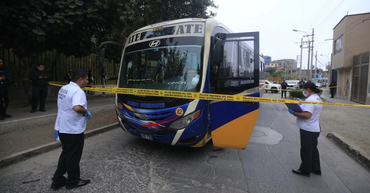 Autoridades realizan investigaciones de banda criminal que baleó bus