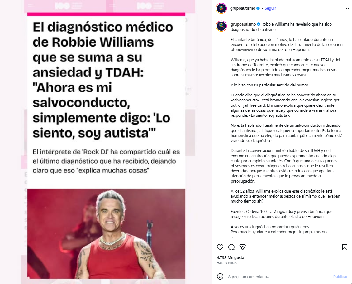 Redes sociales con conocimento del austismo se expresaron por la manera cómo Williams lo recibió