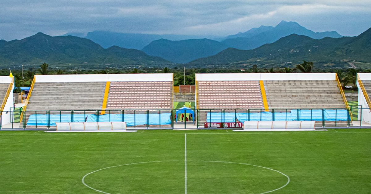 Estadio Complejo Deportivo Juan Pablo II cuenta con un aforo de 3 mil personas