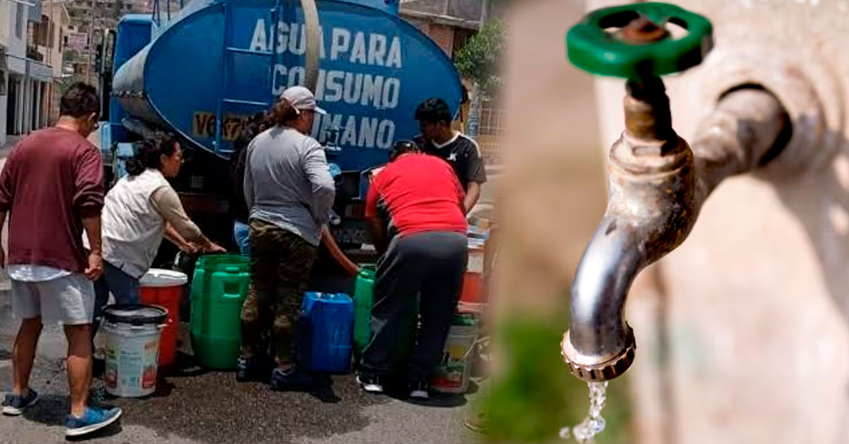 Corte de agua el 20 de agosto, según Sedapal.