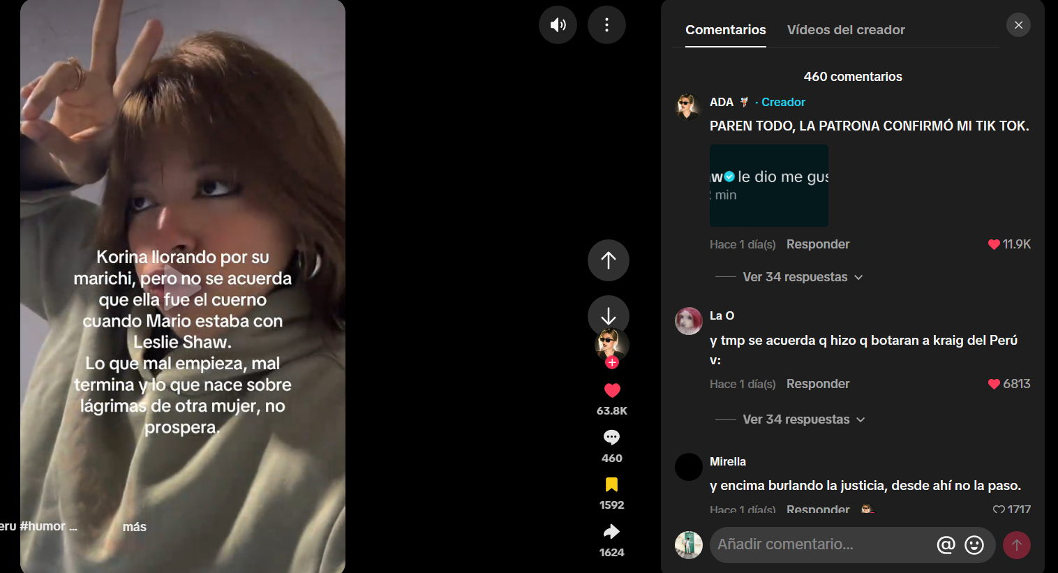 �Mario Hart le fue infiel a Leslie con Korina?