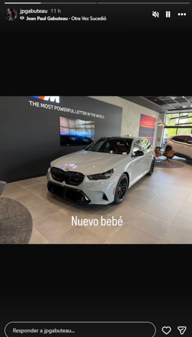 El nuevo bebé de Jean Paul Gabuteau