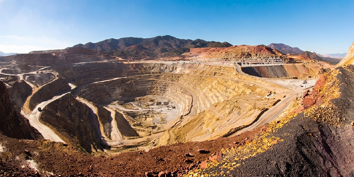 Mina de T�a Mar�a, desierto La Joya, al norte de la ciudad de Cocachacra, en la provincia de Islay, regi�n de Arequipa