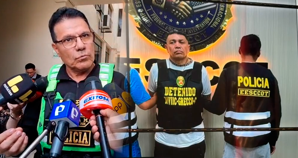 Polic�a brinda detalles de la captura de alias R15 en Per�.