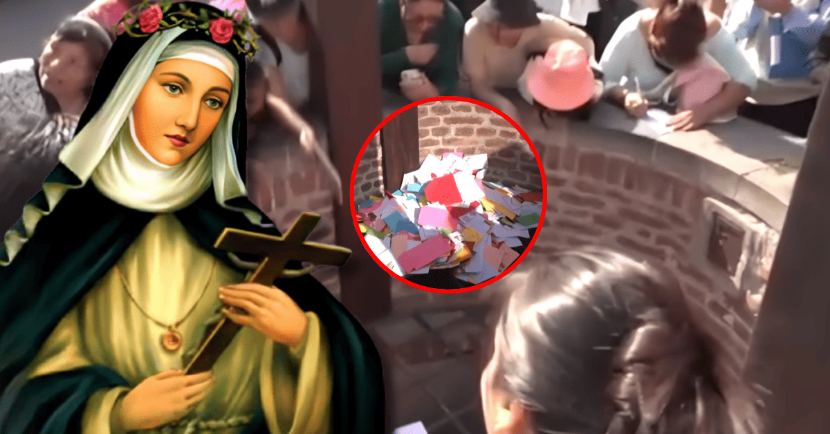 Cientos de fieles adelantan celebración de Santa Rosa de Lima y dejan sus cartas en el pozo de los deseos - Exitosa Noticias