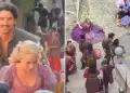 Enredados: primeras im�genes de sus protagonistas durante el rodaje en Espa�a