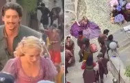 Enredados: primeras im�genes de sus protagonistas durante el rodaje en Espa�a