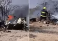 Tragedia en Nasca: Avioneta se estrella e incendia y al menos 11 personas pierden la vida
