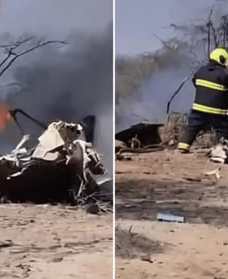 Avioneta se estrella e incendia en Nasca y provoca la muerte de 11 personas
