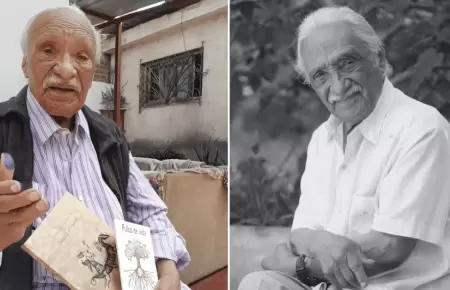 Muere reconocido poeta Leoncio Bueno Barrantes a los 106 a�os