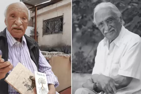 Muere reconocido poeta Leoncio Bueno Barrantes a los 106 a�os