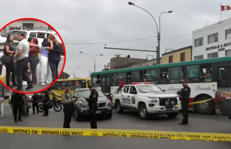 Sicarios asesinan a hombre dentro de su veh�culo en el R�mac