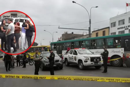 Sicarios asesinan a hombre dentro de su veh�culo en el R�mac