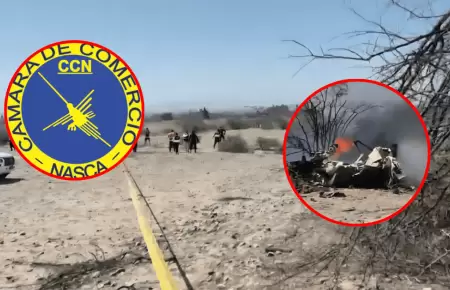 C�mara de Comercio de Nasca exige inspecci�n estricta a aeronaves tur�sticas