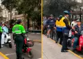 �DESDE HOY! PNP multa con S/550 a conductores de motocicletas el�ctricas que invadan ciclov�as