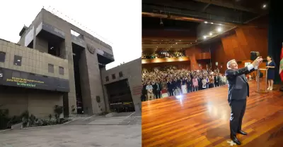 Alberto Beingolea, ministro de cultura, se reuni� por primera vez con su equipo
