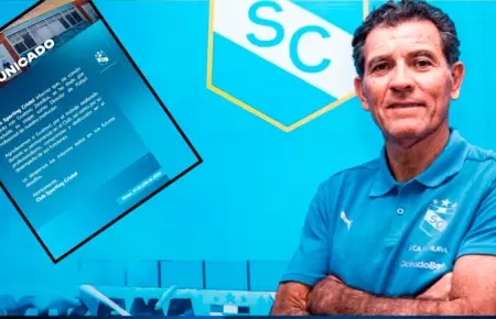 Sporting Cristal anunci� salida de Gustavo Zevallos tras eliminaci�n en Copa Sud