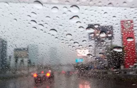Lima amaneci� con intensa lluvia esta madrugada.