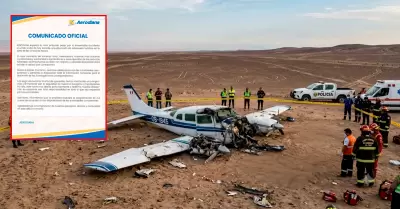 Esto dijo la empresa a�rea luego del fat�dico accidente que dej� 13 fallecidos.