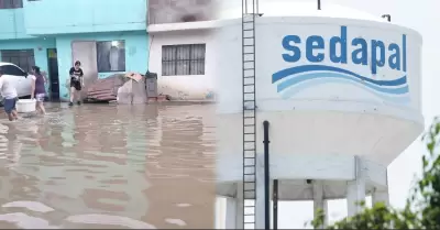 Sedapal se pronunci� ante los aniegos en distritos del sur.