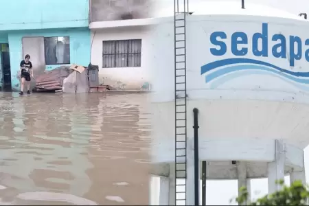 Sedapal se pronunci� ante los aniegos en distritos del sur.