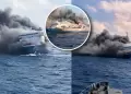 Incendio en ferry deja cinco muertos y 41 desaparecidos tras emergencia con m�s de 200 pasajeros