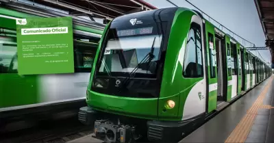 El servicio del Metro de Lima fue reanudado.