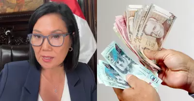 La mandataria reafirm� postura durante transmisi�n en Palacio.