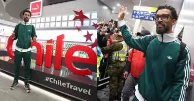 Tras una larga espera, el arquero caboverdiano arrib� en Chile.