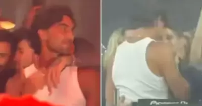 Ferran Torres e Ilia Topuria en Ibiza