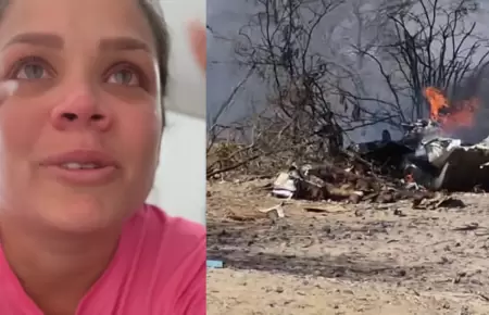 Andrea San Mart�n revela p�rdida en accidente de Nasca