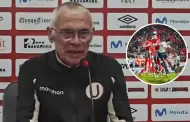 H�ctor C�per fue autocr�tico tras derrota de Universitario 2-0 ante Cienciano: "Me da bronca"