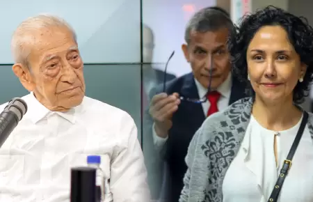 Isaac Humala afirma que su nuera, Nadine Heredia, si tiene culpabilidad penal